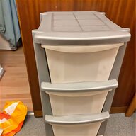 4 drawer plastic storage drawers for sale