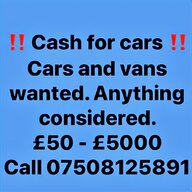 cars vans wanted for sale