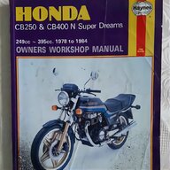 cb250 manual for sale