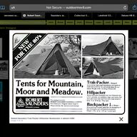 vintage tents for sale