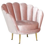 pink velvet chair for sale