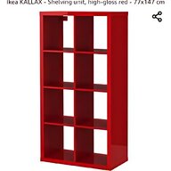 ikea red shelf for sale