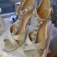 girls silver bridesmaid shoes for sale
