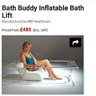 inflatable bath buddy for sale