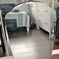 vintage frameless beveled mirror for sale