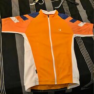 orange cycling jacket for sale