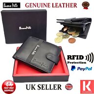 designer mens leather wallets for sale