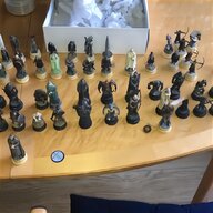 pewter chess set for sale