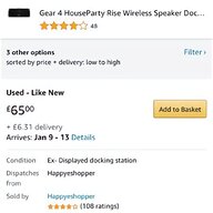 gear4 houseparty rise for sale