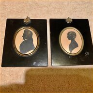 antique portrait miniatures silhouettes for sale