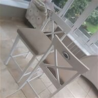 3 chrome bar stools for sale