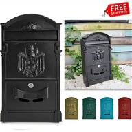 black letter mail box for sale