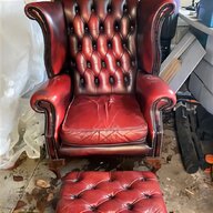 leather wingback chair for sale