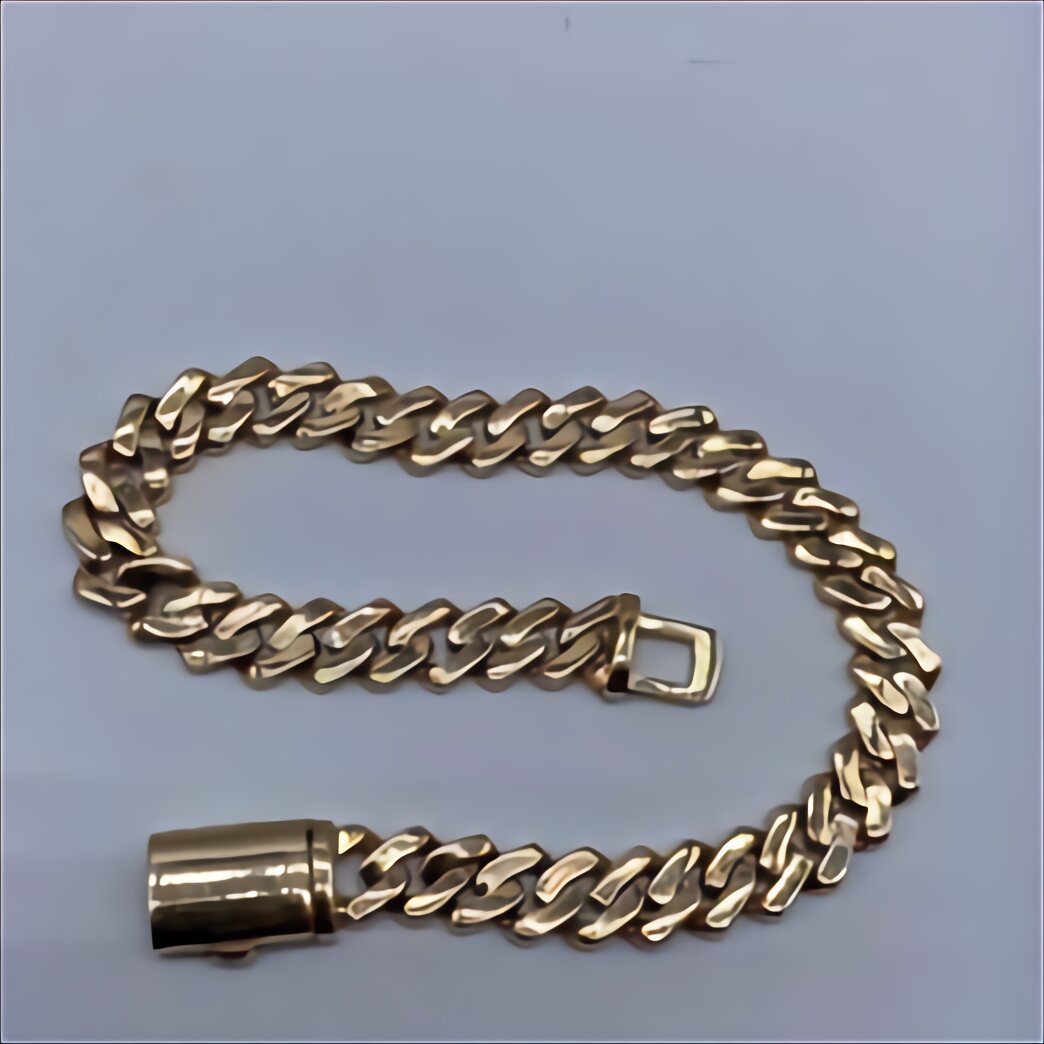 Gents Heavy Gold Bracelet for sale in UK | 48 used Gents Heavy Gold ...