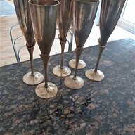 art deco champagne glasses for sale