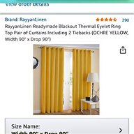 mustard curtains for sale