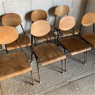 vintage stacking chairs school for sale