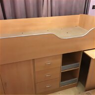 mid sleeper bed desk for sale