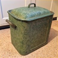 vintage enamel storage tin for sale