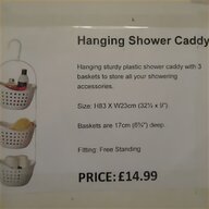hanging shower caddy for sale