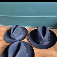 leather fedora for sale