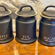 rayware tea sugar coffee jars for sale