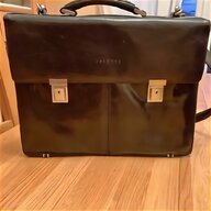 vintage leather briefcase men for sale