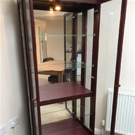 dark brown wood corner unit for sale