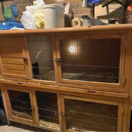large double hutch for sale