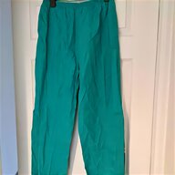 teal trousers women for sale