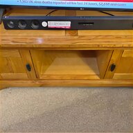 solid oak tv units for sale