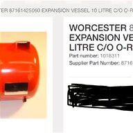worcester expansion vessel for sale