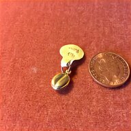 gold coffee bean pendant for sale