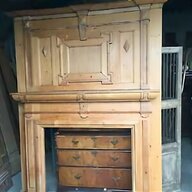rustic fire surround for sale
