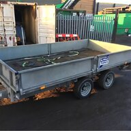 ifor williams twin axle trailer for sale