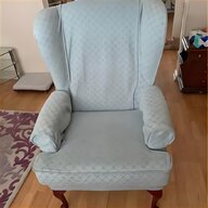 duck egg blue arm chair for sale