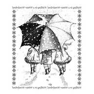 winter rubber stamps for sale
