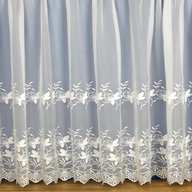 embroidered net curtains for sale