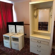 ivory bedside cabinets for sale
