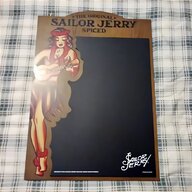 sailor jerry chalkboard for sale