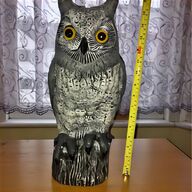 carved wooden owl for sale
