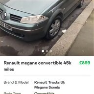 renault megane convertible for sale