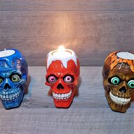 skull candle holder for sale