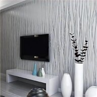 grey wallpaper stripe for sale