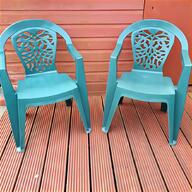 green plastic garden chairs for sale