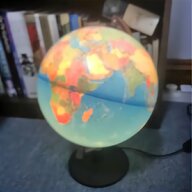 illuminated world globe for sale