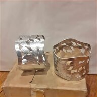 silver plated silver napkin rings for sale