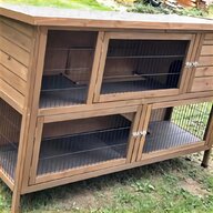double tier rabbit hutch for sale