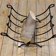 wrought iron log basket for sale
