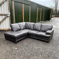 dark brown leather corner sofa for sale